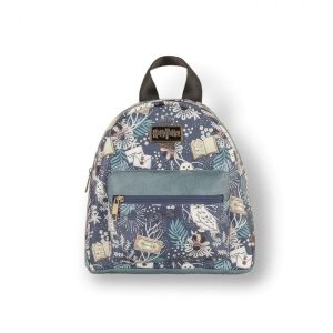 Mini sac à dos Harry Potter Hedwige floral Bleu Au Comptoir des