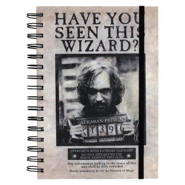 Carnet Spirales Harry Potter Wanted