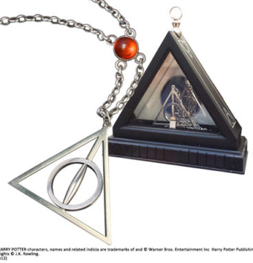 Noble collection Harry Potter collier argent Vif d´Or