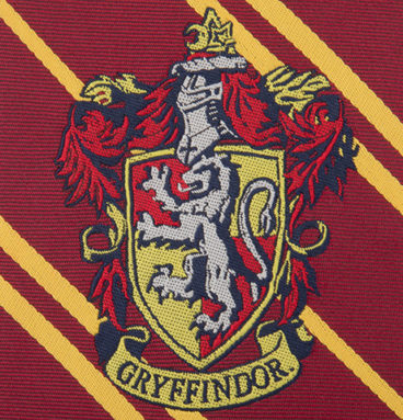Cravate enfant Gryffondor - Logo tissé