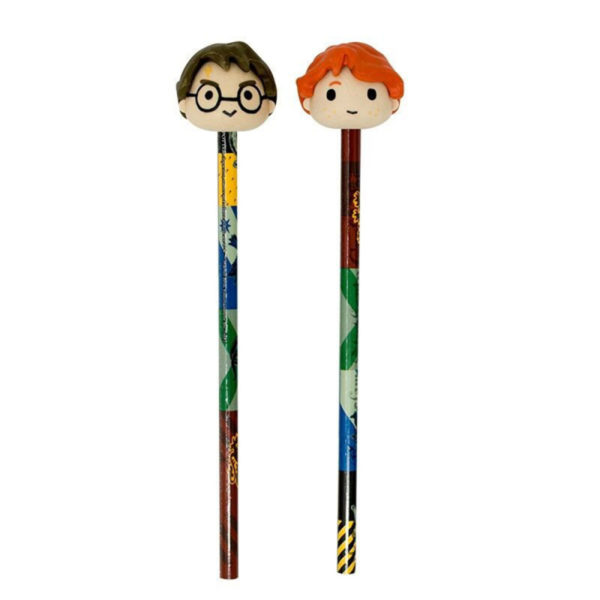 Duo crayons + gomme Harry Potter