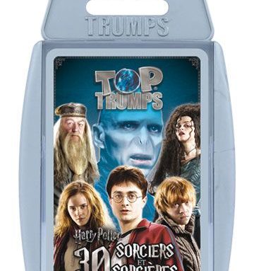 Harry Potter jeu de cartes Top Trumps