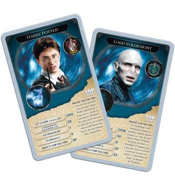 Harry Potter jeu de cartes Top Trumps