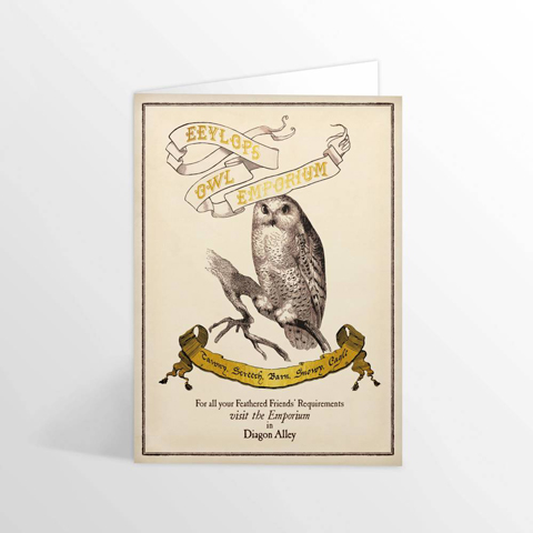Carte 2 volets Eeylop’s Owl Emporium