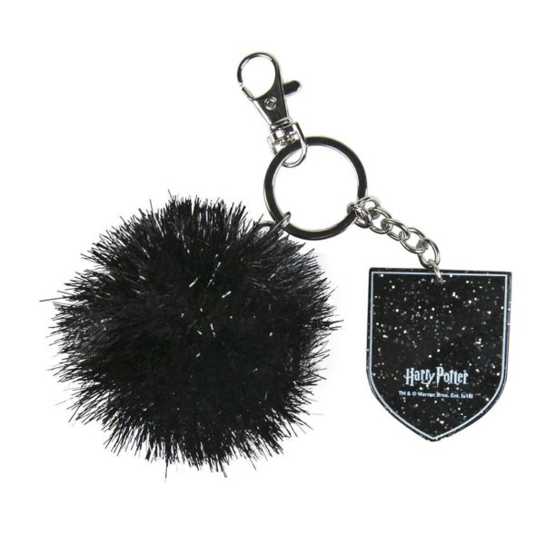 Porte-clés Pompon Noir