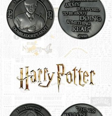 Pack Pièces de collection - édition limité - Neville et Luna avec citations