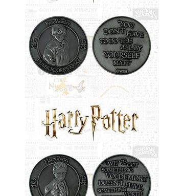 Pack pièce de collection Harry et Ron pendant l'AD