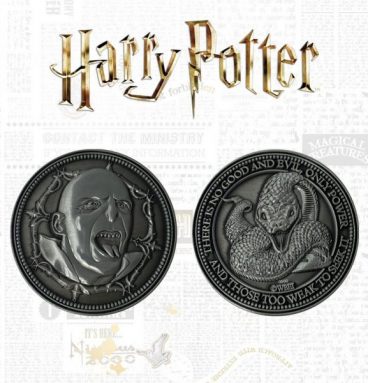 Pièce édition limitée - Lord Voldemort et Nagini