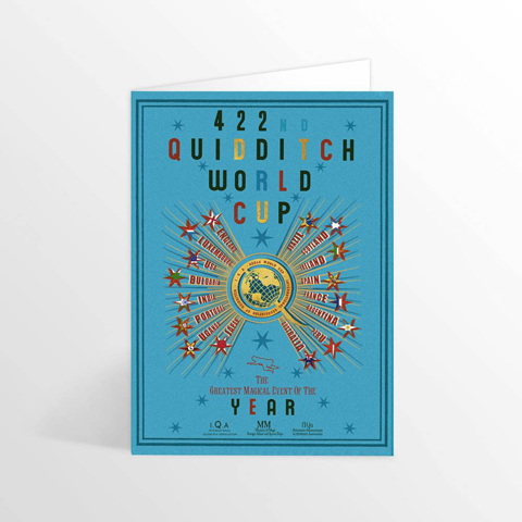 Carte postale coupe du monde de quidditch
