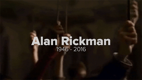 Hommage à Alan Rickmann - article produits dérivés Severus Rogue