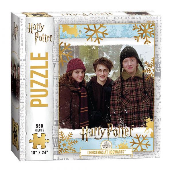Puzzle 550 pièces Christmas at Hogwarts