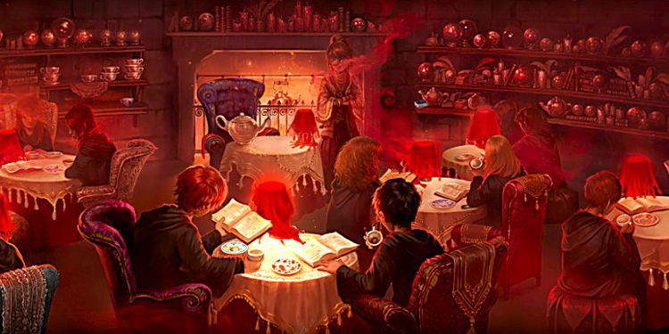 SAlle de classe harry potter divination