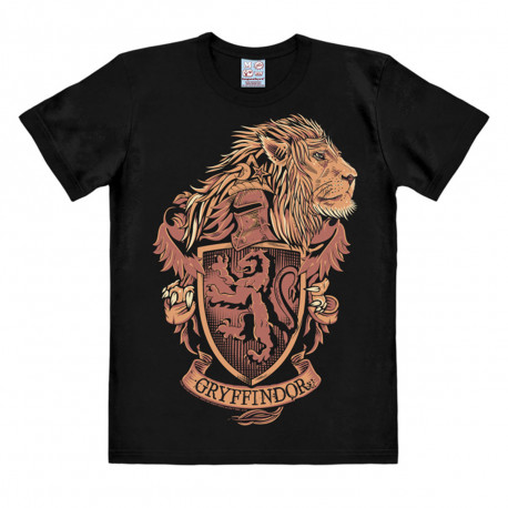 T shirt noir armoirie de Gryffondor