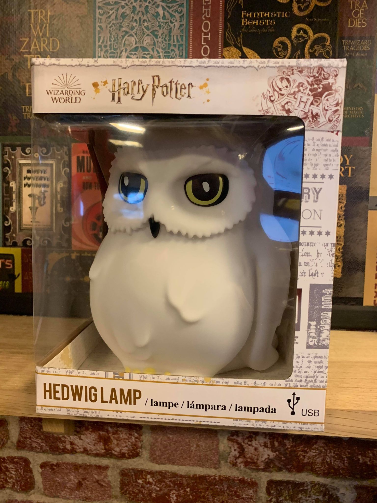 Lampe veilleuse Hedwige Harry Potter