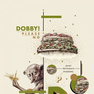 Affiche Dobby 42x19 cm Edition limitée 2001 exemplaires mondial