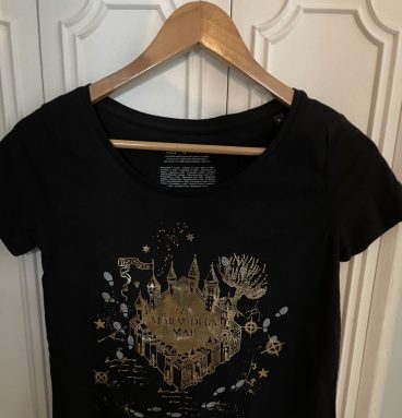 T-Shirt carte du maraudeur doré