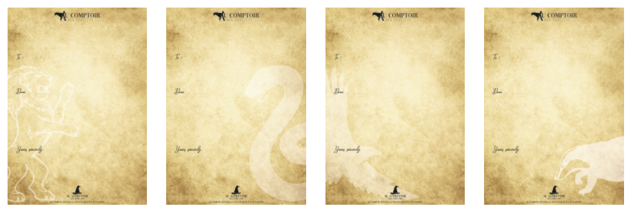 5 Versions D Un Papier A Lettre Harry Potter A Imprimer