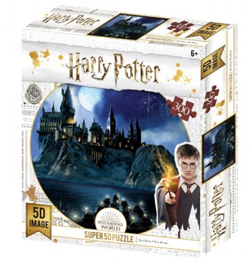 Puzzle lenticulaire 3D 300P '61x46cm' - Poudlard