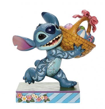 Figurine Disney - Jim Shore - Stitch avec un panier