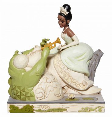 Figurine Disney - Jim Shore - Tiana et Louis