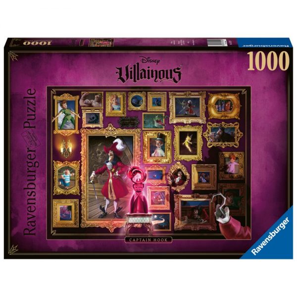 Villainous - Capitaine crochet - Puzzle 1000 pièces