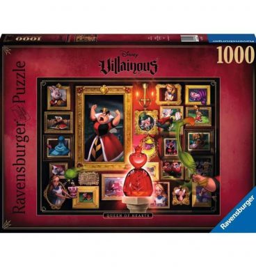 Villainous - Reine de coeur - Puzzle 1000 pièces