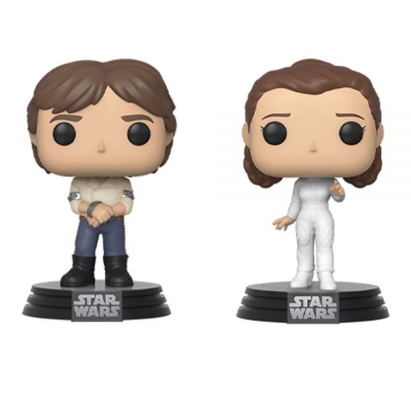 Double pack des Pop Han & Leia - star wars