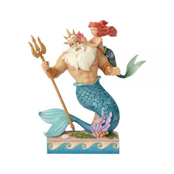 Figurine Disney x Jim Shore - Ariel et Triton