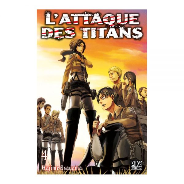 Manga - L'Attaque des Titans - Tome 04