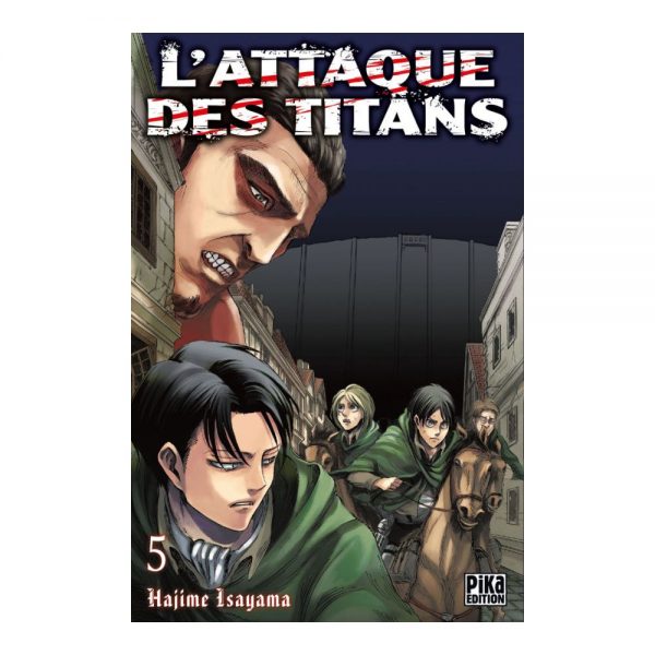 Manga - L'Attaque des Titans - Tome 05