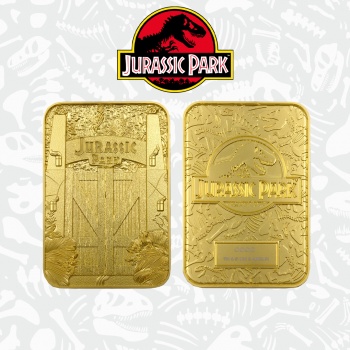 Ticket Plaqué or - Entrée Jurassic Park
