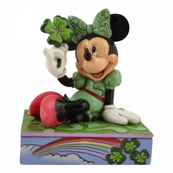 Figurine Disney - Jim Shore - Minnie trèfle à 4 feuilles