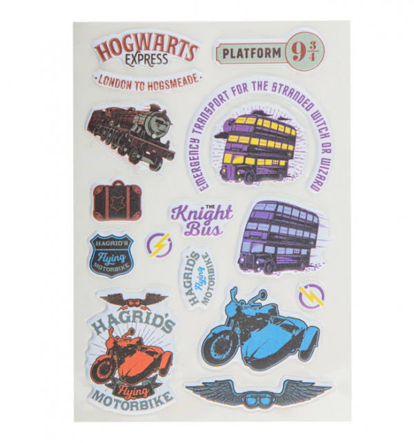 Stickers - Harry Potter - Transports magiques