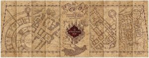 Carnet - Harry Potter - Carte du Maraudeur