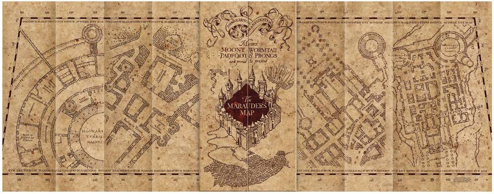 Page De Garde Carte Du Marodeur Anglais