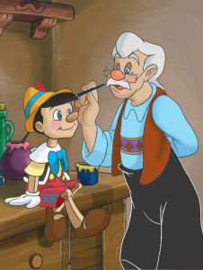 Sac à dos Loungefly - Pinocchio