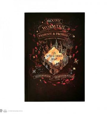 Carnet - Harry Potter - Carte du Maraudeur