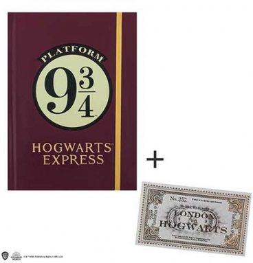 Carnet et marque-page - Harry Potter - Poudlard Express