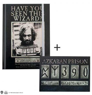Carnet et marque-page - Harry Potter - Sirius Azkaban