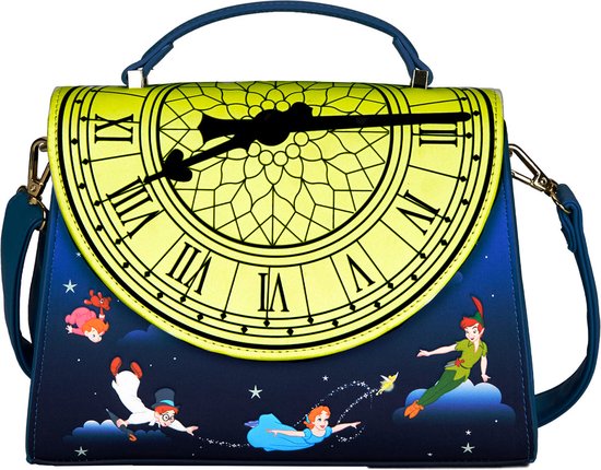 Sac à main Loungefly - Disney - Peter Pan - Horloge lumineuse