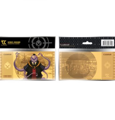 ASSASSINATION CLASSROM - Ticket d'or - Koro sensei 7 - Collection 1
