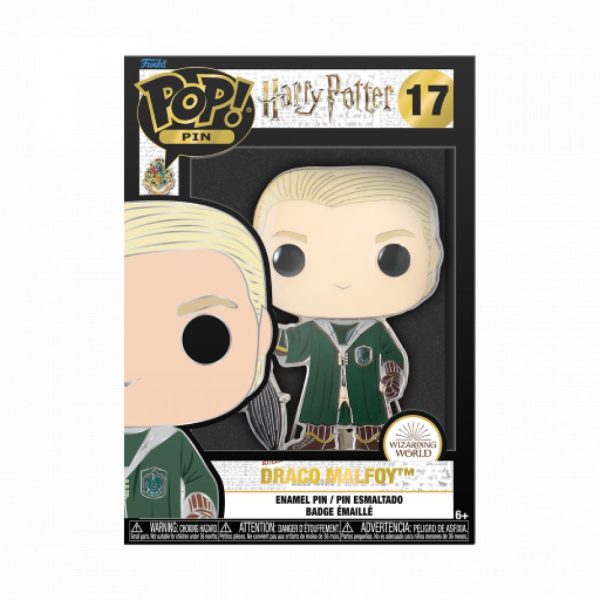 HARRY POTTER - Pin's pop - N°17 - Drago Malfoy - Quidditch