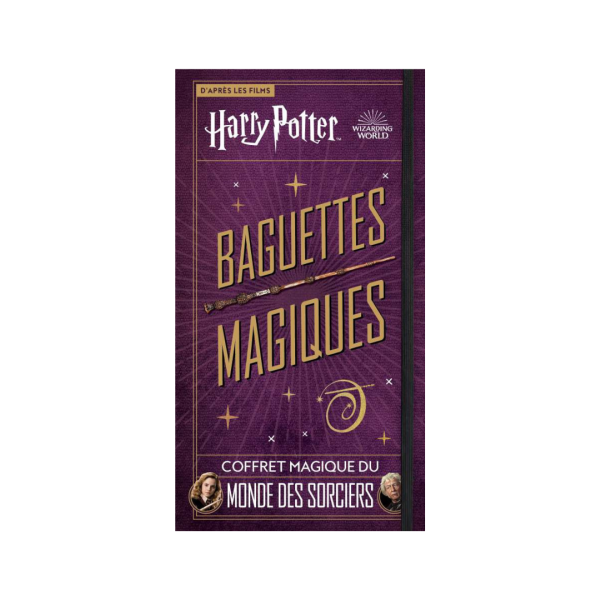 Livre - Baguette magiques - Coffret magique du monde des sorciers