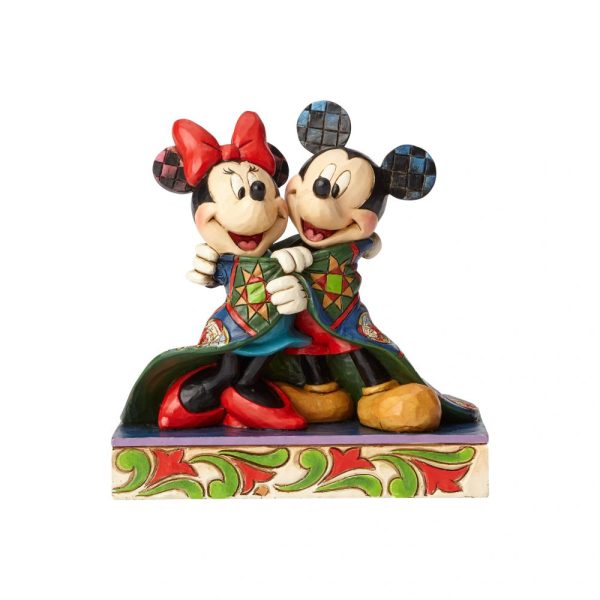 Mickey et Minnie - Chaleureux voeux - Jim Shore