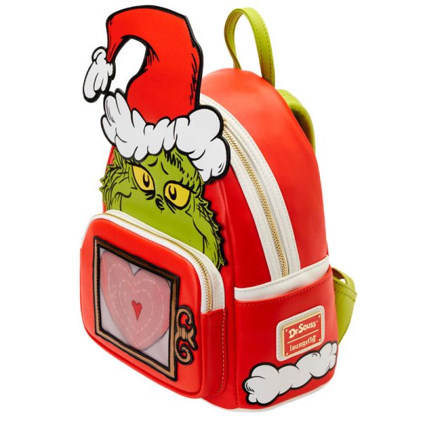 LE GRINCH - Sac à dos Loungefly - Coeur lenticulaire