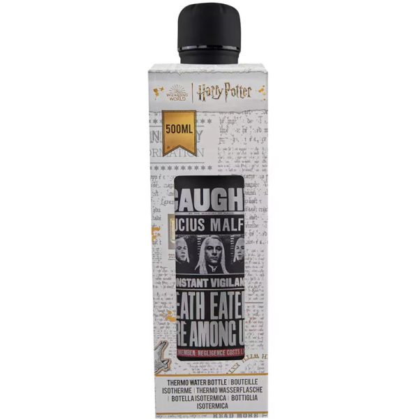 HARRY POTTER - Bouteille isotherme 500ml - Lucius Wanted