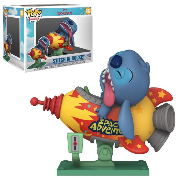 DISNEY - POP N° - Stitch en rocket