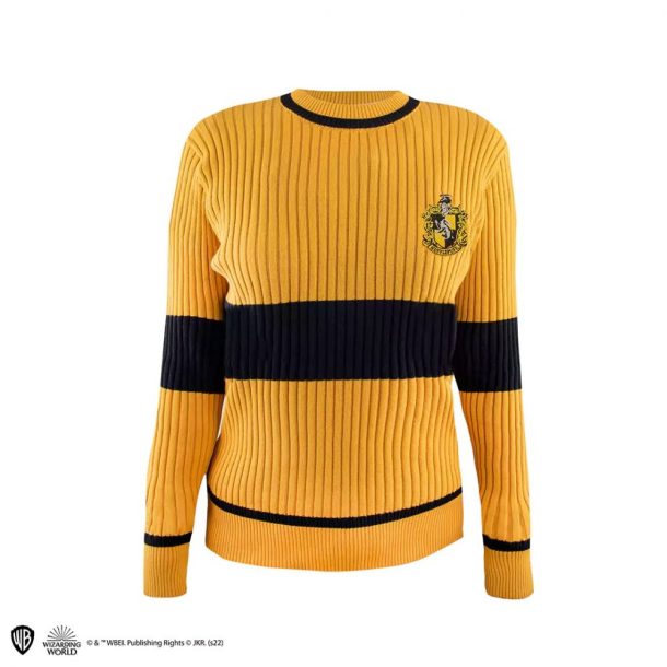Pull de Quidditch Harry Potter Poufsouffle Au Comptoir des Sorciers
