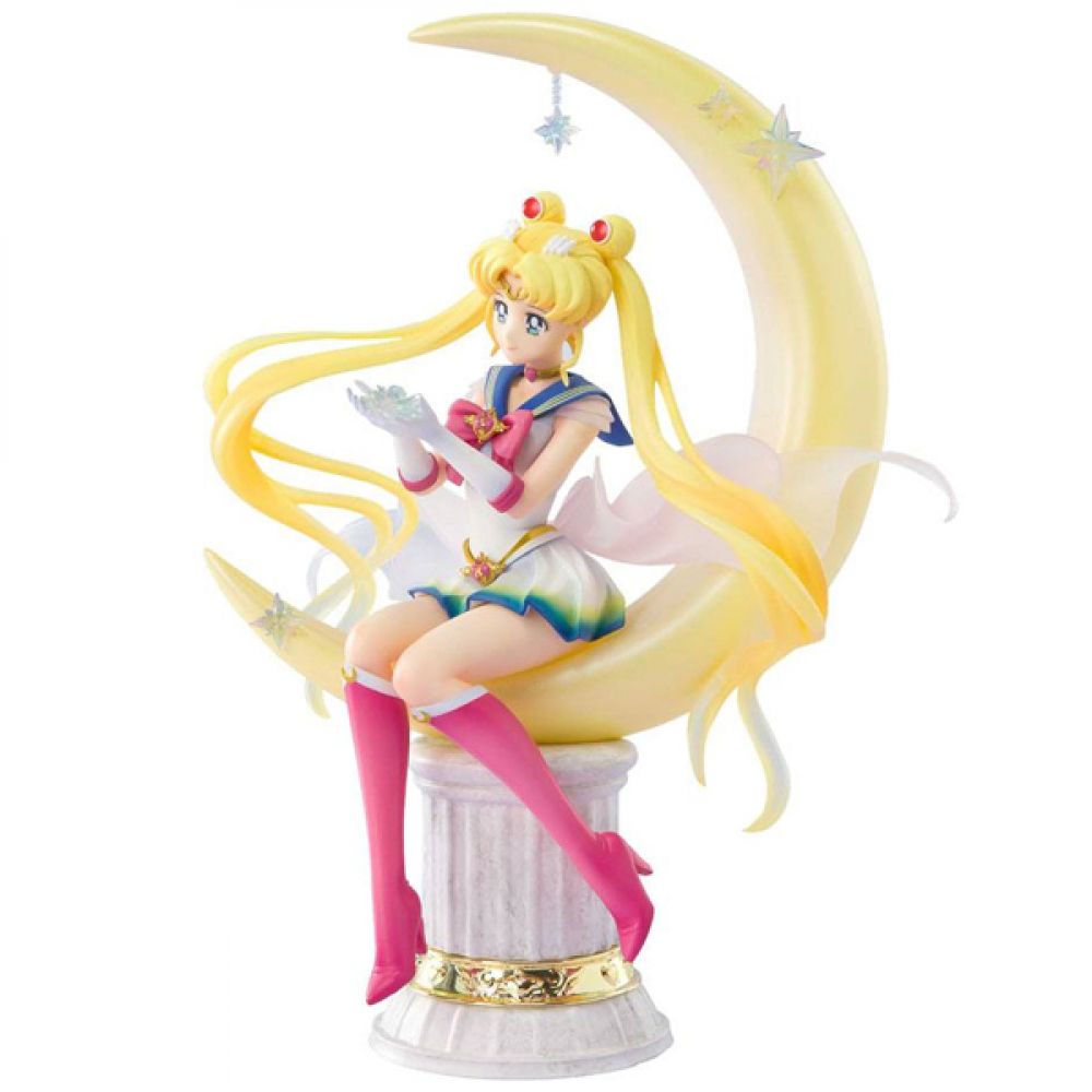 SAILOR MOON - Figurine - Super Sailor Moon Bright Moon Figuarts - 19Cm