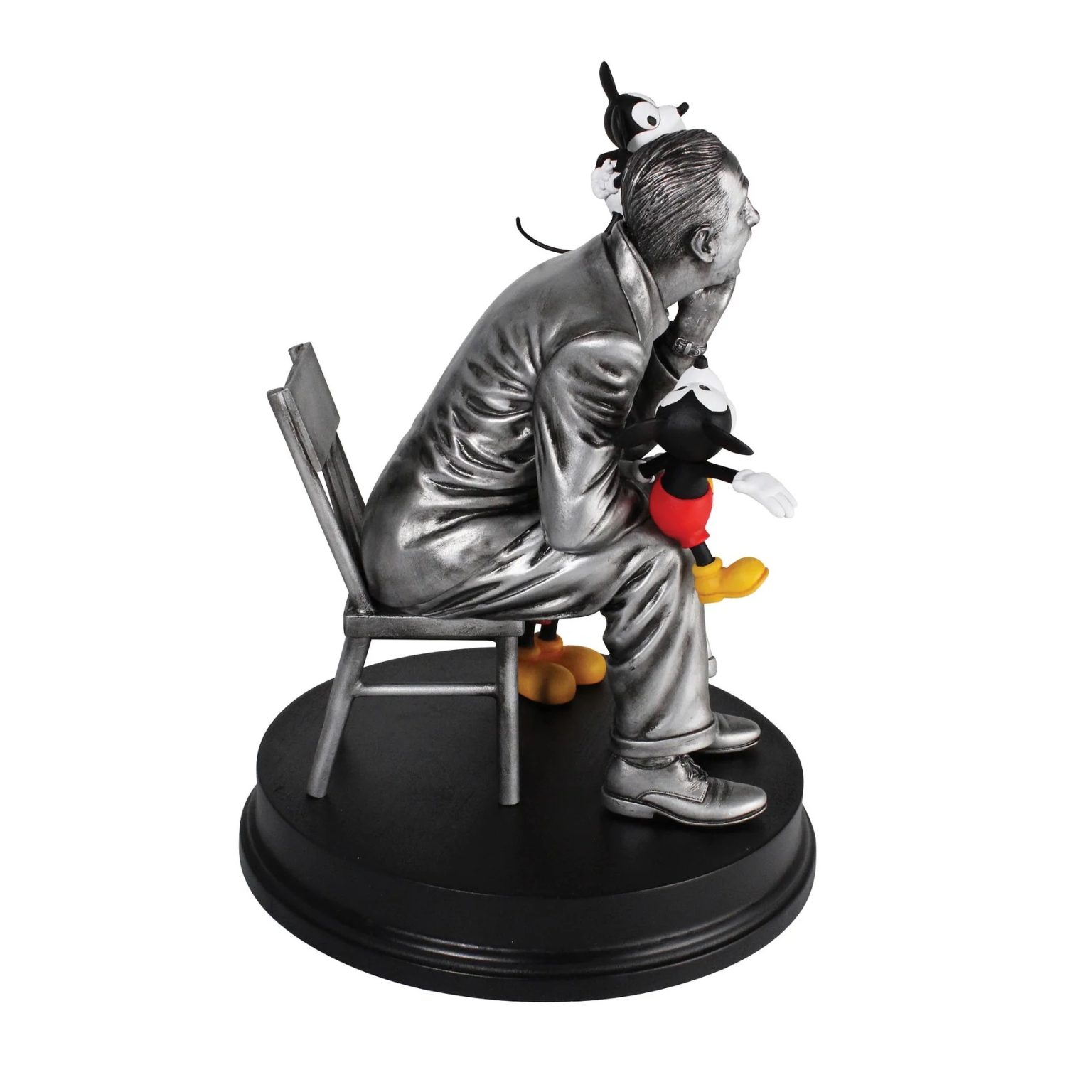Violoniste en bronze - figurine d'artiste en édition limitée - Fille avec violon